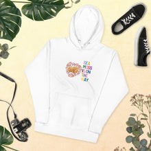 Load image into Gallery viewer, Unisex white hoodie
